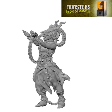 Cthulhu Wars 3D Printable Miniature - Black Goat Acolyte Miniature STL