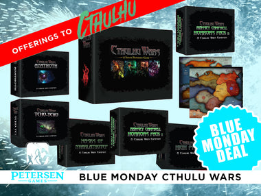 Cthulhu Wars + 6 Expansions & 11-Player Map!