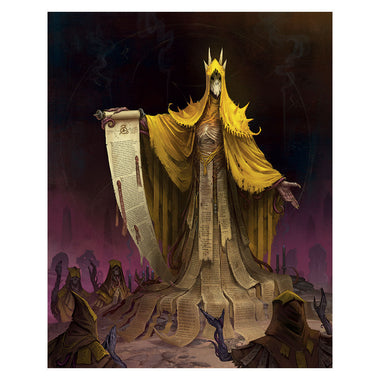 King in Yellow Art Print