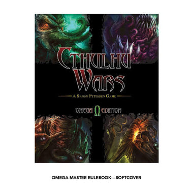 Cthulhu Wars - Omega Master Rulebook - Softcover (Onslaught 2 Version)